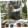 Toyvian Small Plastic Garden Trowel for Moving Soil and Cutting Small Roots view 3
