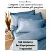 Solid Cotton Sateen Bedding Set - Forest Green, 2 Pillowcases view 4
