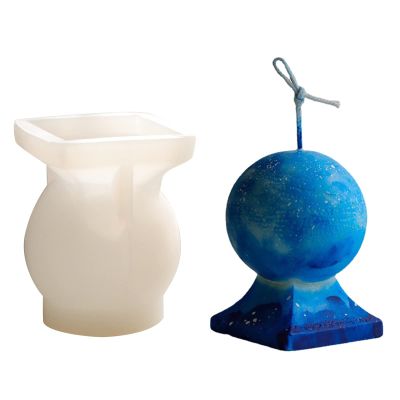 3D Silicone Sphere Mold for Crafts and Decorations