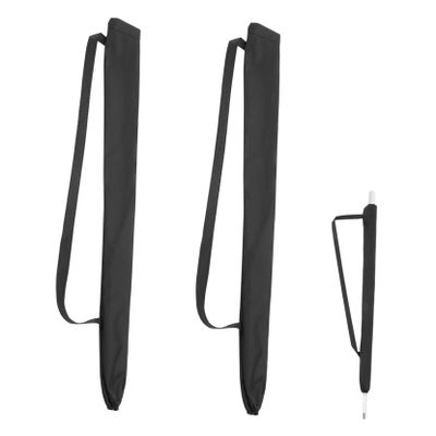 OUNONA 2-Piece Umbrella Bag Set with Straps, Water-Absorbing Pongee Covers