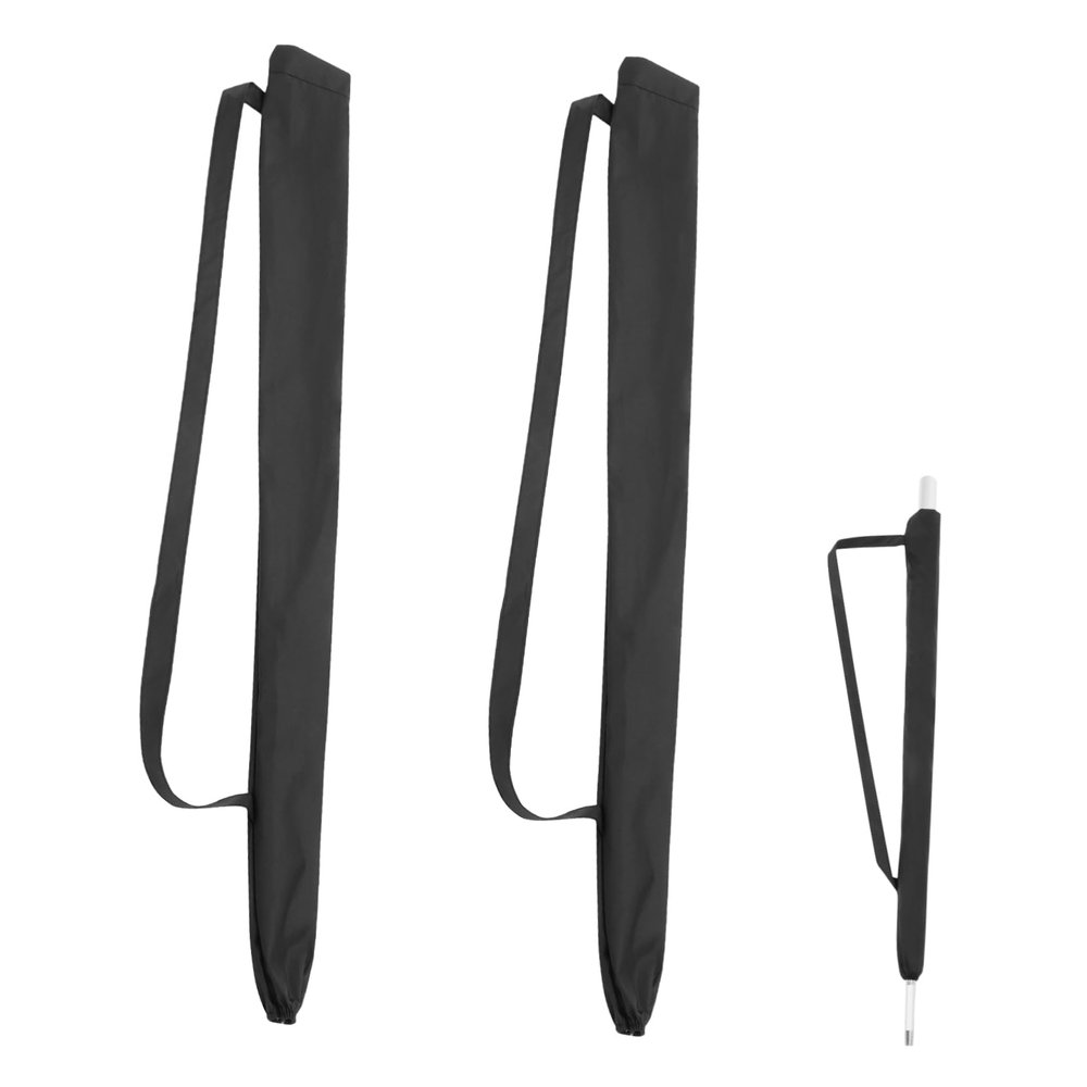 OUNONA 2-Piece Umbrella Bag Set with Straps, Water-Absorbing Pongee Covers
