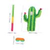 Birthday Paper Cactus Piñata, 1 Set, Interactive, Reusable view 2