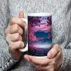 deyoli Cherry Blossom Magic at Dusk Torii Mug, 300 ml view 3