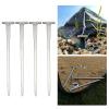 Yzdysg Stainless Steel Tent Stakes, Heavy-Duty Tarp Pegs for Camping view 2