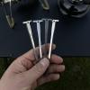 Yzdysg Stainless Steel Tent Stakes, Heavy-Duty Tarp Pegs for Camping view 3