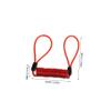 BESTonZON 4-Pack PVC Bicycle Reminder Cables for Disc Brake Locks, Portable and Versatile for Bicycles and Scooters view 2