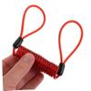BESTonZON 4-Pack PVC Bicycle Reminder Cables for Disc Brake Locks, Portable and Versatile for Bicycles and Scooters view 3