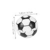 ZUNOXAZ 10-Piece Football-Shaped Pencil Sharpeners, Single-Hole Manual Sharpeners view 2