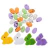 KAILIKETIY 28-Piece Foam Easter Egg and Bunny Set view 1