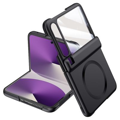 HAMEXLN Shockproof Magnetic Case for Huawei Pura X, Black