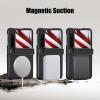 HAMEXLN Shockproof Magnetic Case for Huawei Pura X, Black view 4