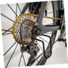 Milisten 5-Piece Mountain Bike Derailleur Guard, Black Zinc Alloy view 4