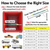 Ratchet Cargo Bar for SUVs, Cargo Vans & Minivans, Telescoping Cargo Stabilizer Bar, Adjustable Cargo Securement Bar (8-Pack, 200–238 cm / 78 7/10–73 7/10 in) view 2