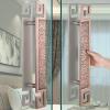 Industrial Door Pull Handle for Wood, Glass, and Metal Doors, Double-Sided Heavy-Duty Pull for Sliding Doors and Garden Sheds (Pink, 60 cm/23.6 in x 36 cm/14.2 in) view 1
