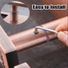 Industrial Door Pull Handle for Wood, Glass, and Metal Doors, Double-Sided Heavy-Duty Pull for Sliding Doors and Garden Sheds (Pink, 60 cm/23.6 in x 36 cm/14.2 in) view 4