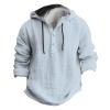 Men's Lightweight Hooded Linen Shirt view 3