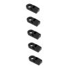 Sosoport 5-Piece Boat Throttle Cable Connector Adapters, Black ABS view 1
