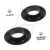 Drip Rings for Paddles, 6-Piece Set, Plastic, Black, for Kayaks and Canoes view 2