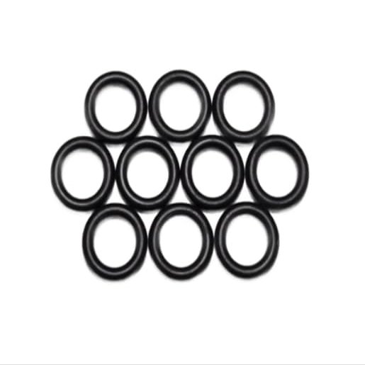 Premium NBR70 O-Ring Seals, Carbon Black (2-Pack, 7 x 2 mm)