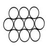 Premium NBR70 O-Rings, Carbon Black, 50-Pack, 39 x 2.5 mm view 1