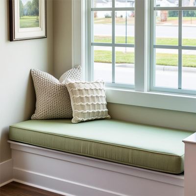 WLXFF 5 cm Thick Bench Cushion, Washable Non-Slip Waterproof Bench Pad, No. 4, 95 x 45 x 5 cm