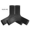 Fin Retention Straps with Triangle Design, Silicone, XL (42–45), Black view 3