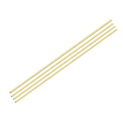 GPDNBIEU Metal Brass Round Tubes, Copper Foil (1.6 mm Inside Diameter)
