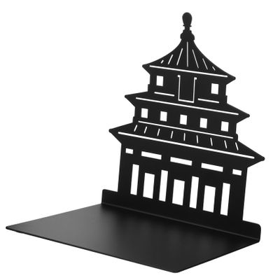 Veemoon Minimalist Metal Bookends for Home and Office