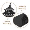 Veemoon Minimalist Metal Bookends for Home and Office view 4