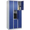 C+P Furniture Systems | Classic Plus 3-Compartment Locker Cabinet view 1