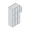 C+P Furniture Systems | Classic Plus 3-Compartment Locker Cabinet view 3