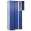 C+P Furniture Systems | Classic Plus 3-Compartment Locker Cabinet view 4