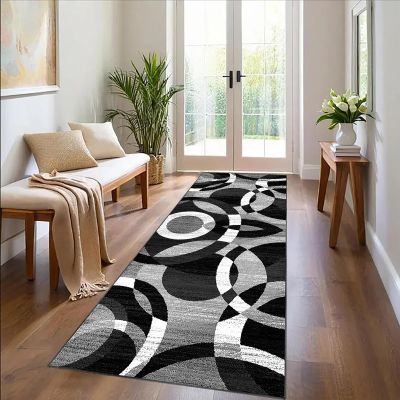 Modern Non-Slip Washable Runner Rug for Hallway or Kitchen, 70 x 150 cm