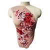MEMEM 3D Embroidered Lace Floral Applique, Gray view 1