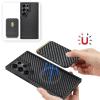MFAOSHI Magnetic Case for Samsung Galaxy S25 Ultra/S25 Plus/S25, Detachable Wallet Card Holder, Slim Leather Case, Black, S25 view 4