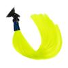 iplusmile Green Straight Ponytail Wig Helmet Accessory with High-Temperature Wire view 1