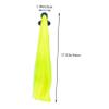 iplusmile Green Straight Ponytail Wig Helmet Accessory with High-Temperature Wire view 2