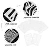 HOMSFOU 3 Sets Doodle Decorative Painting Stencils, Geometric Drawing Templates, 12 Pieces × 3 view 2