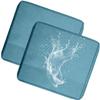 Waterproof Outdoor Sofa Cushion Covers with Zipper, 2-Pack, 60 x 60 x 10 cm view 1