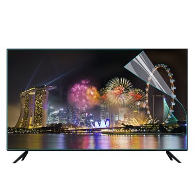 TV Screen Protector Film, 32–99 in, Matte, Blue-Light Protection (49 in, 1075 × 604 mm)