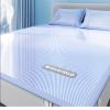 TBATM Foldable Cooling Mat, Comfortable Ice Silk Summer Bed Cover, Blue, 1.90 × 200 cm view 1