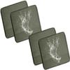 Waterproof Outdoor Sofa Cushion Covers with Zipper, 4-Pack, 50 x 45 x 10 cm view 1