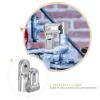 Zerodeko 2-Piece Stainless Steel L-Shaped Pipe Connectors for Handrails and Clothing Rods view 4