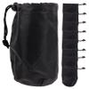 Toddmomy 12-Pc. Black Mason Jar Blackout Sleeves with Drawstrings for Hydroponics and Sprouting view 1