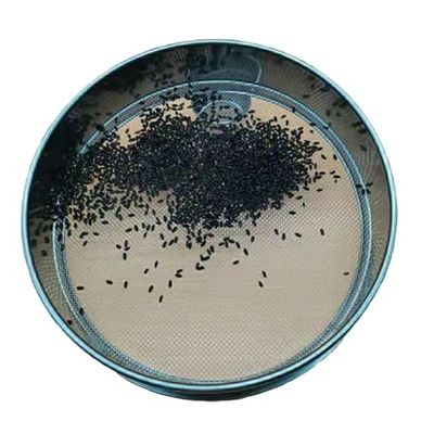 ApuaVireo&Co Soil Analysis Sieve, Garden Sieve, Metal Sieve, Gardening Tool, Riddl, Diameter: 25 cm (0.25 mm mesh)