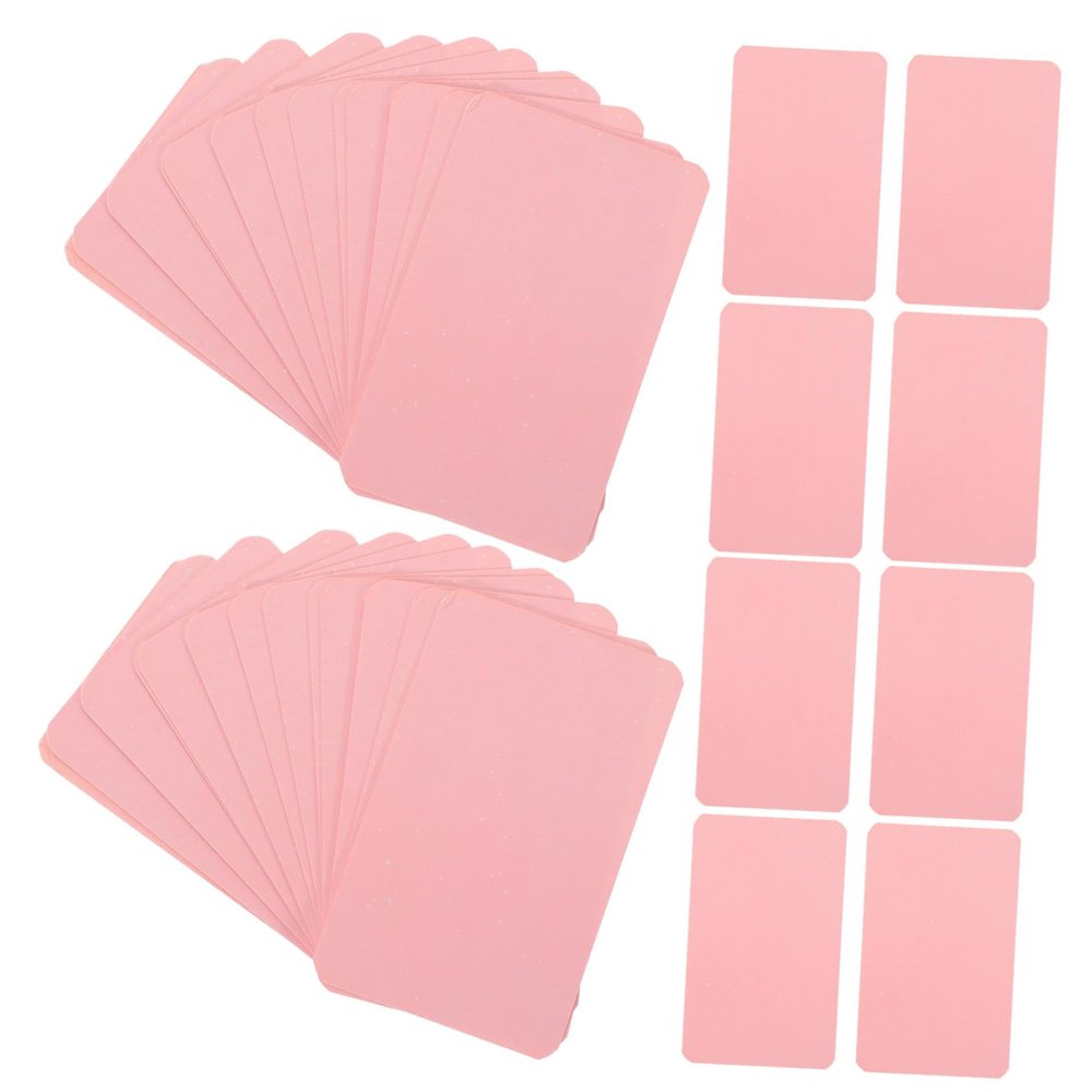 100 Blank Paper Note Cards, Multifunctional, Lightweight and Portable