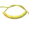 Coiled Power Cable Flex Curly Spring Cord, Single-Core 20AWG 13AWG 7AWG Grounding Cable, Telescopic Copper Core Cable (Stretches 3 Meters, 9AWG 6mm²) view 2