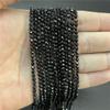 2 mm, 3.0 mm, 4.0 mm Faceted Natural Stone Beads, Pink Rose Quartz, Crystal Beads, Round Amethyst, Loose Beads for DIY Jewelry Making, Black Spinel Necklace, Approx. 180 Pieces view 1