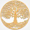 Natura Products Tree of Life Wall Decor, 37/48/70 cm Diameter, Handmade (Oak, Large—70 cm Diameter) view 1
