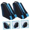 TOYANDONA 2-Pack Oxford Fabric Roller Skate Bags with Zippers, Blue view 3